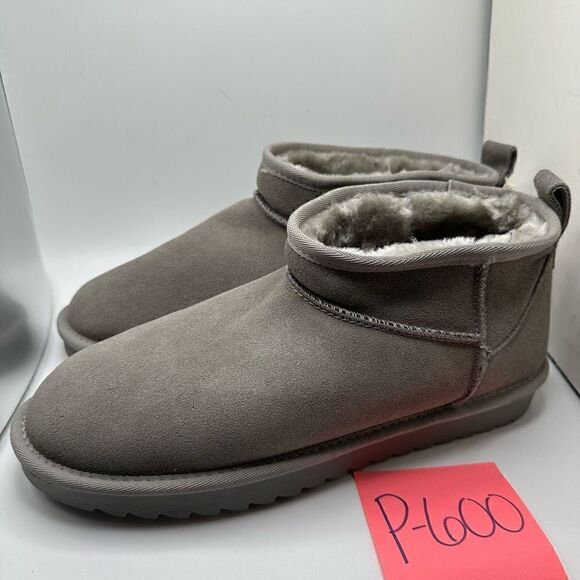 CUSHIONAIRE Women's pull on boot 11 GRAY - Picture 3 of 7